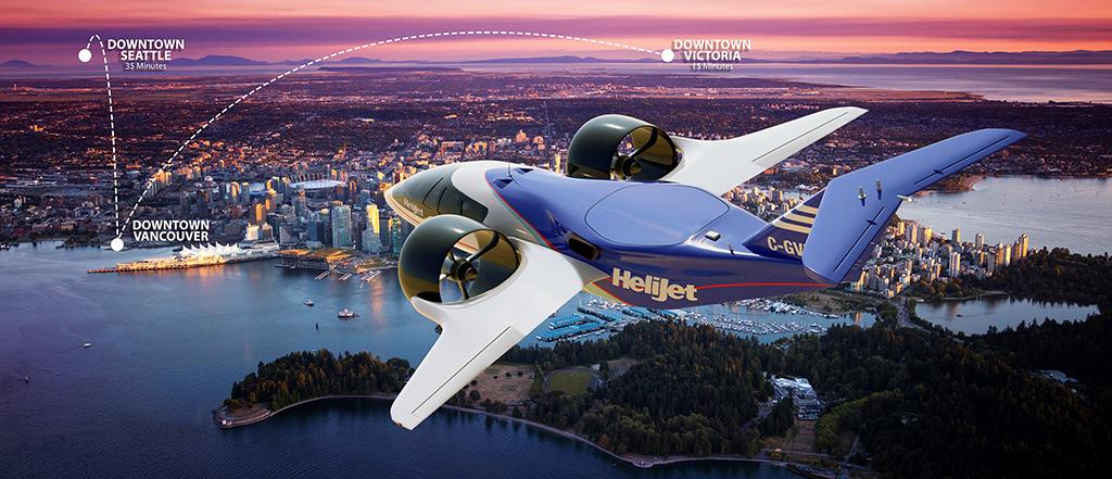 electric vertical-off aircraft