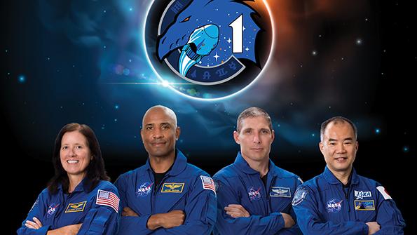 SpaceX Crew-1 astronauts