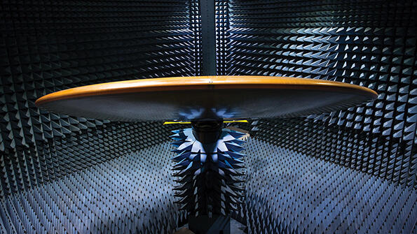 dual-band, circular and electronically scanned array