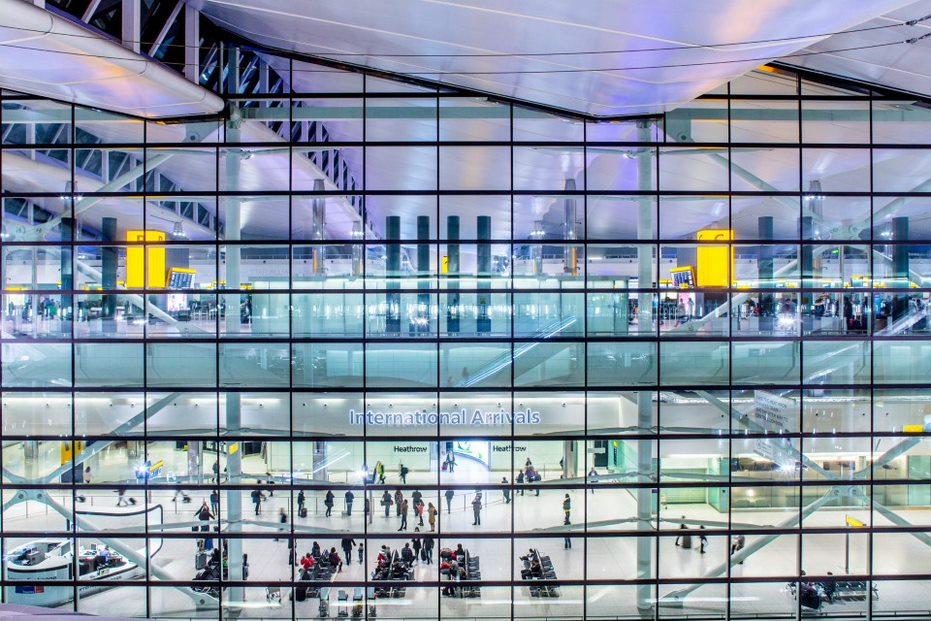 Heathrow UK arrivals