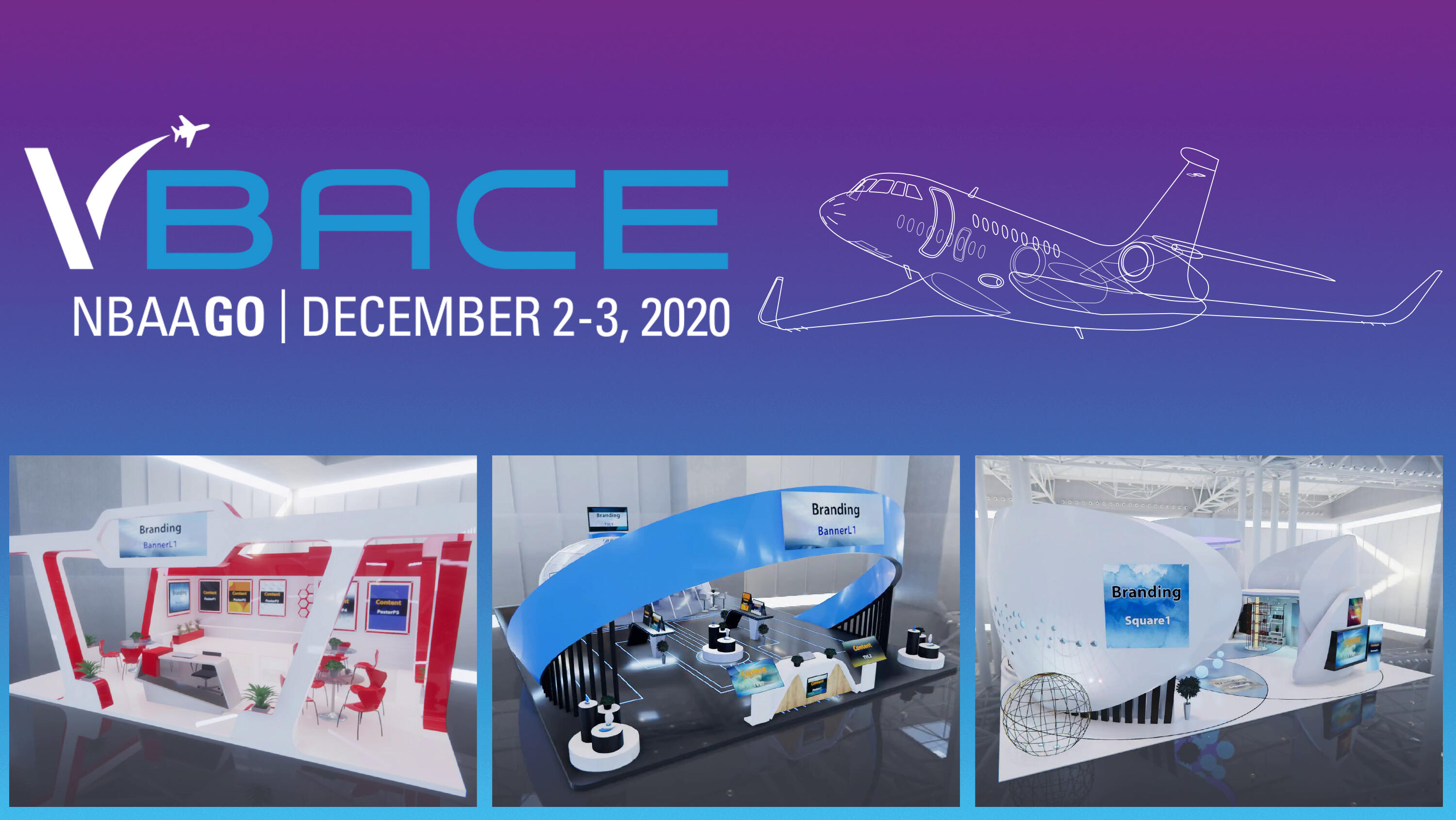 Logo for virtual NBAA convention