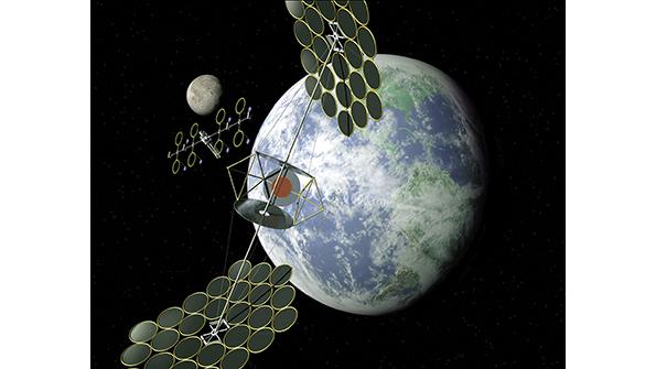 experimental solar-power module