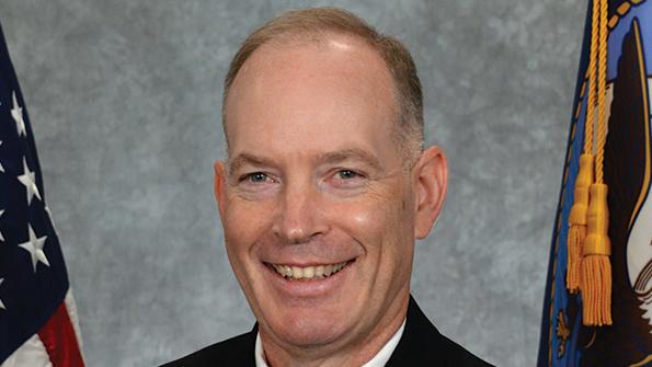 Rear Adm. Douglas Small, Chief of Naval Information Warfare Systems Command