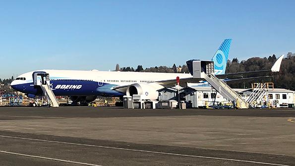 777-9 development aircraft