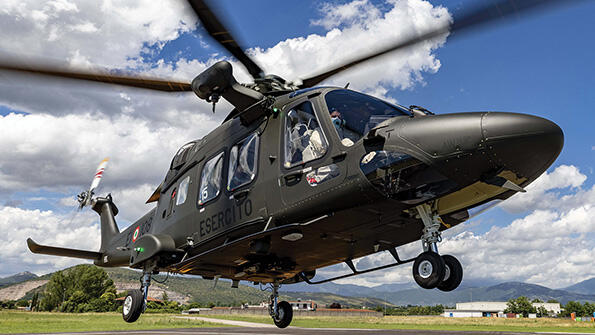 Leonardo light utility helicopter