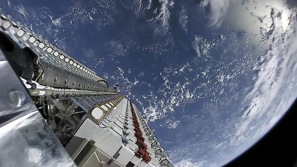 Starlink internet satellites