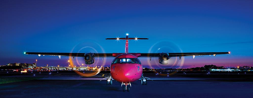 Silver Airways ATR 42-500 at Orlando International Airport