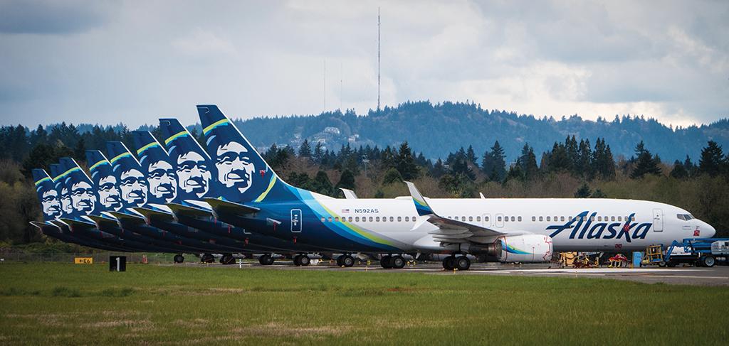 Alaska Airlines Boeing 737s