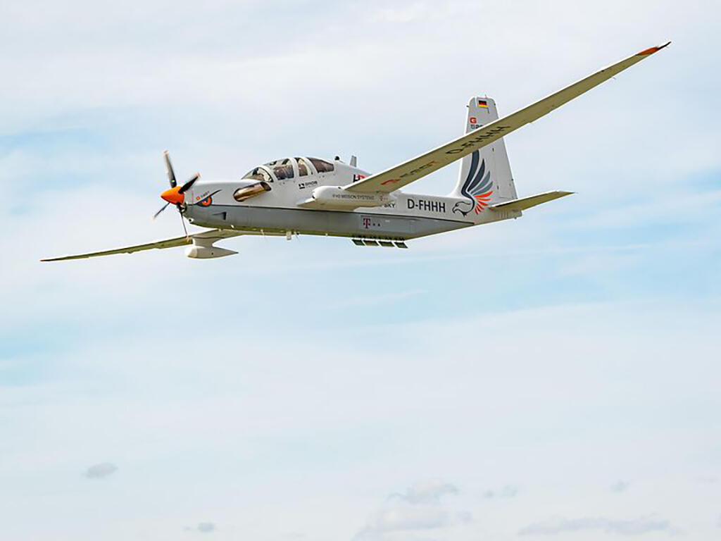 Deutsche Telekom H3Grob G520NG research aircraft