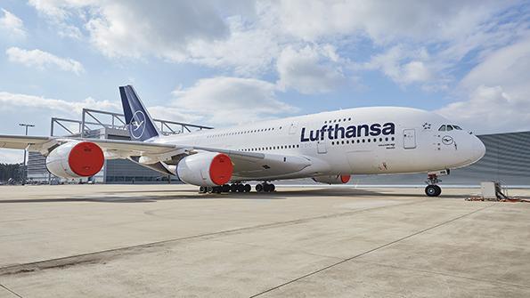 Lufthansa jet