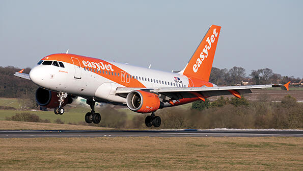 EasyJet Airbus A320 aircraft