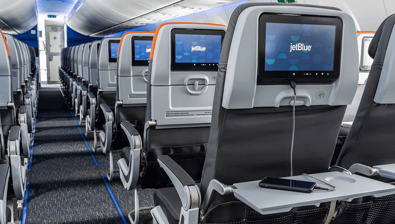 JetBlue A220 Seatback