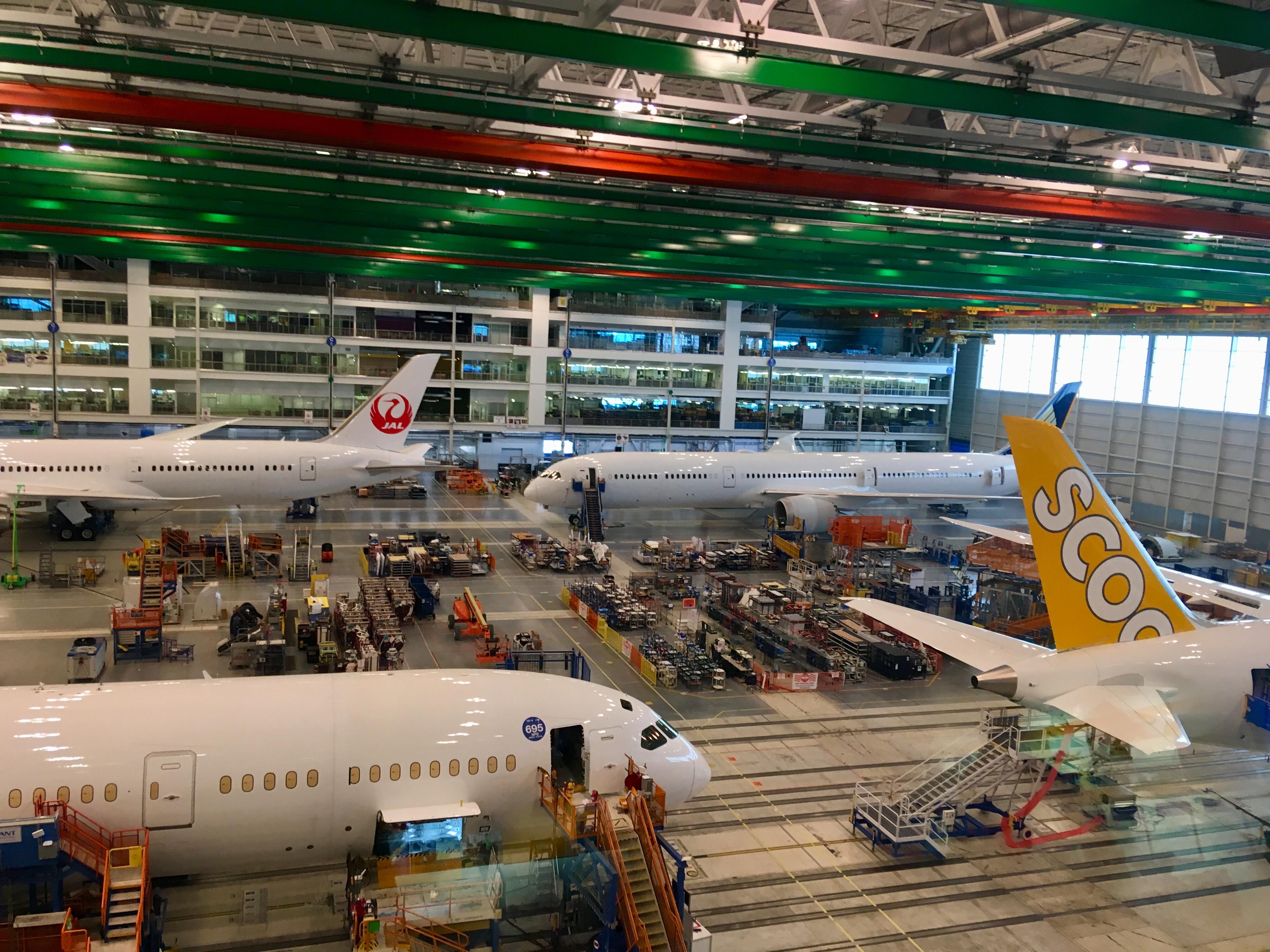 787 production North Charleston, South Carolina