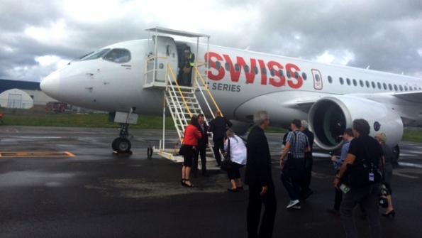 SWISS Bombardier CSeries