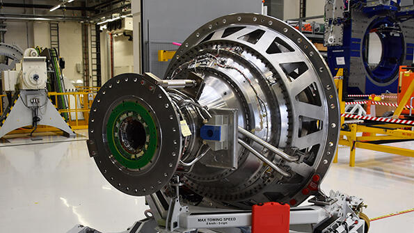 Rolls-Royce UltraFan power gearbox ground unit