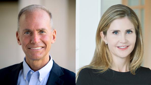 New Vista Acquisition Corp. Dennis Muilenburg and Kirsten Bartok Touw
