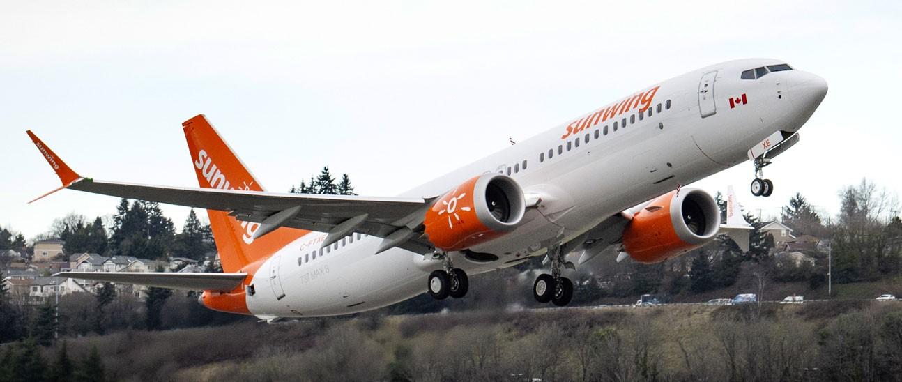 sunwing 737-8
