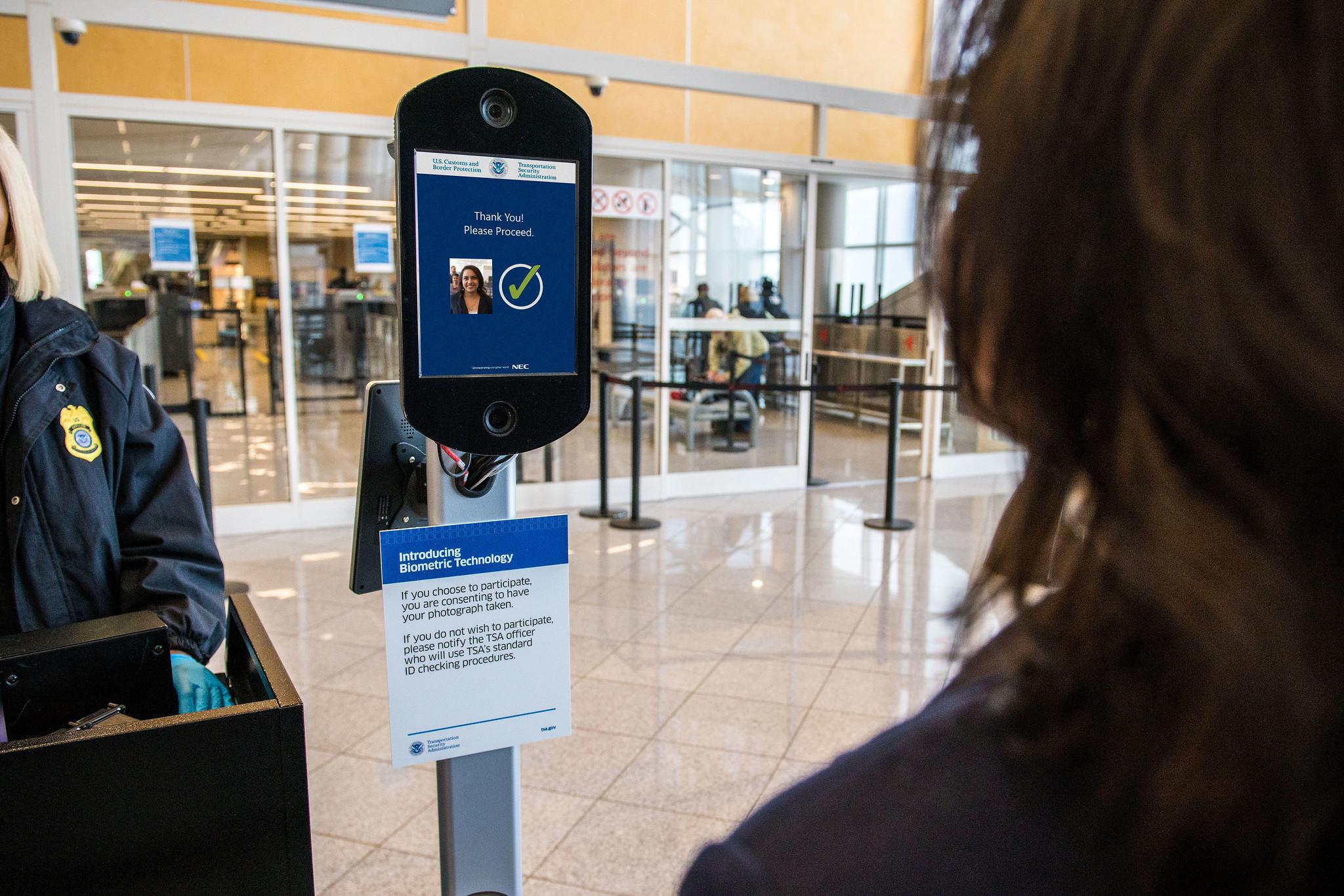 Delta Air Lines TSA facial recognition