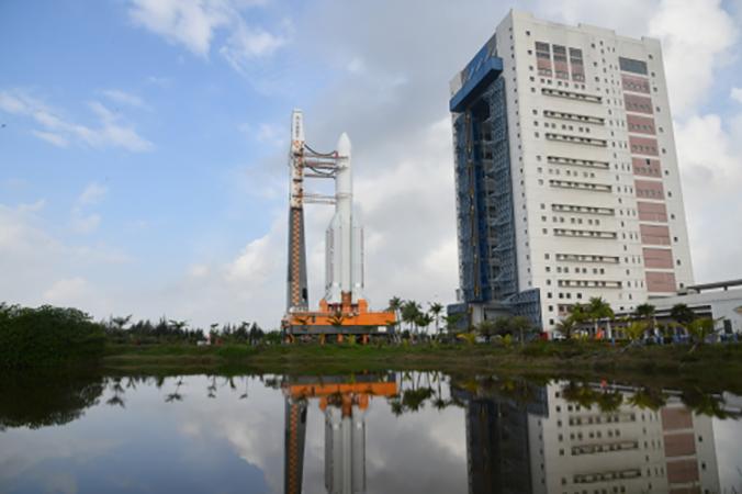 Chinese space station core module launch