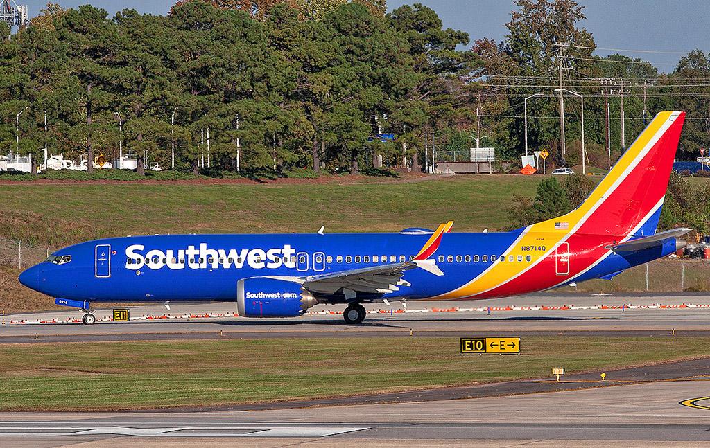 Southwest Boeing 737 MAX 8