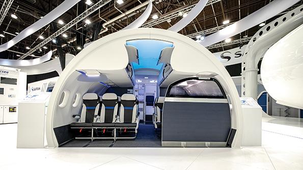 Safran aircraft cabin interior