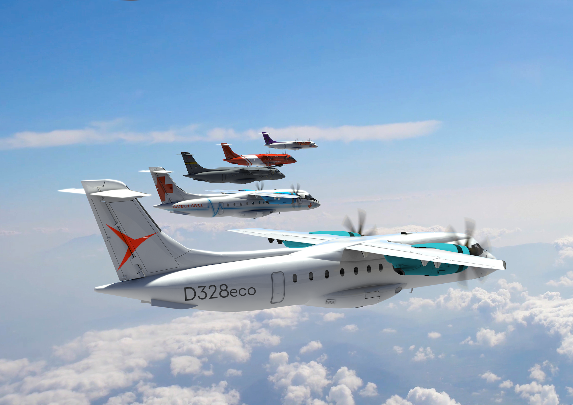 Flight formation D328eco