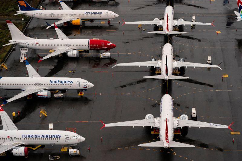 Boeing 737 MAX planes