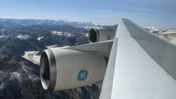 General Electric airplane engine