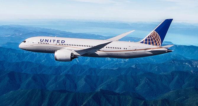 United Airlines Boeing 787