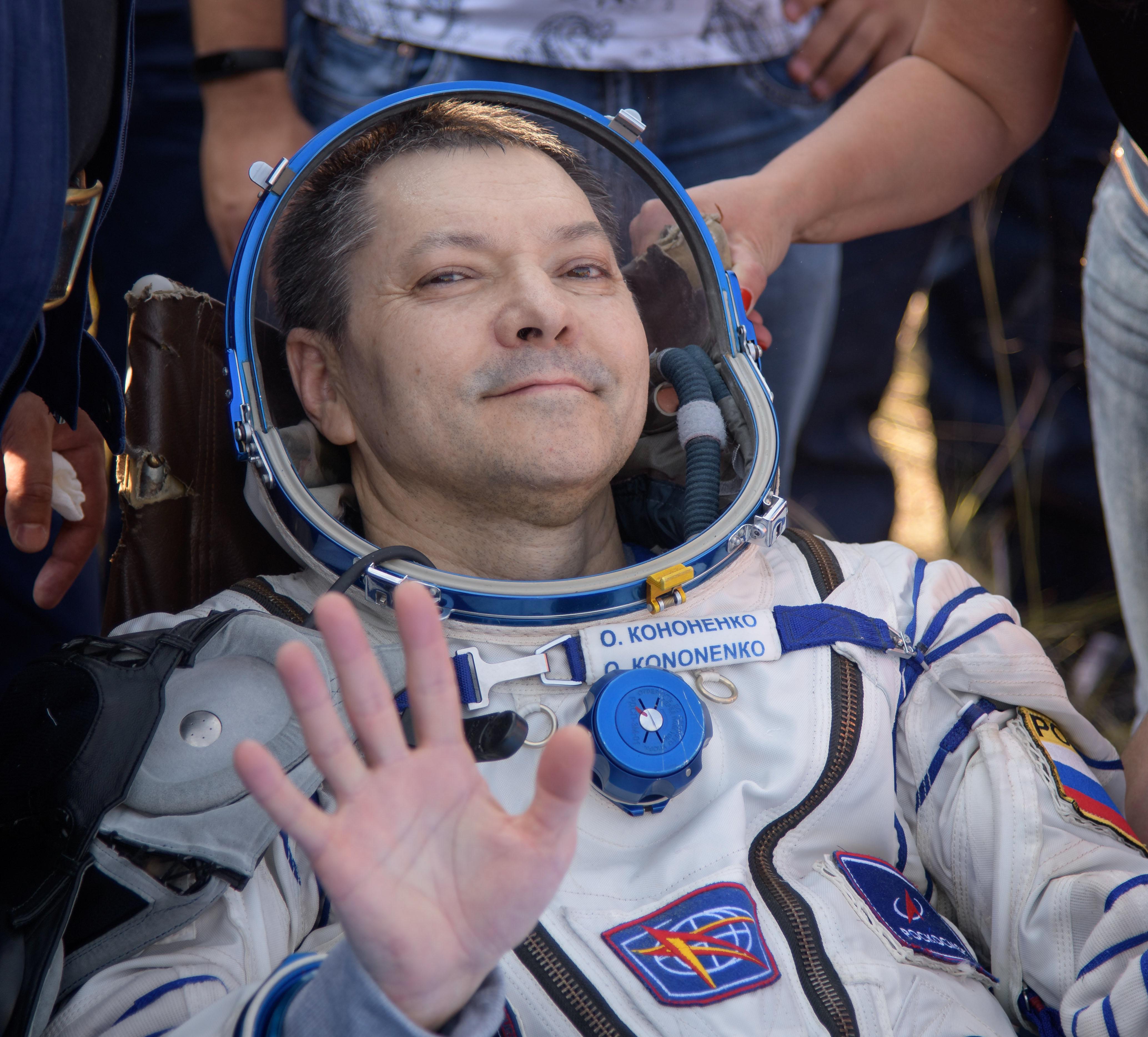 Russian Cosmonaut Oleg Kononenko