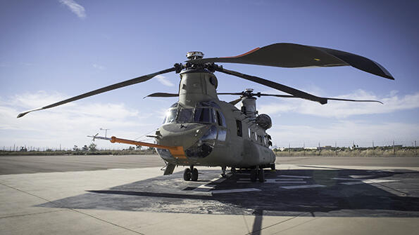 Boeing CH-47F Block II helicopter