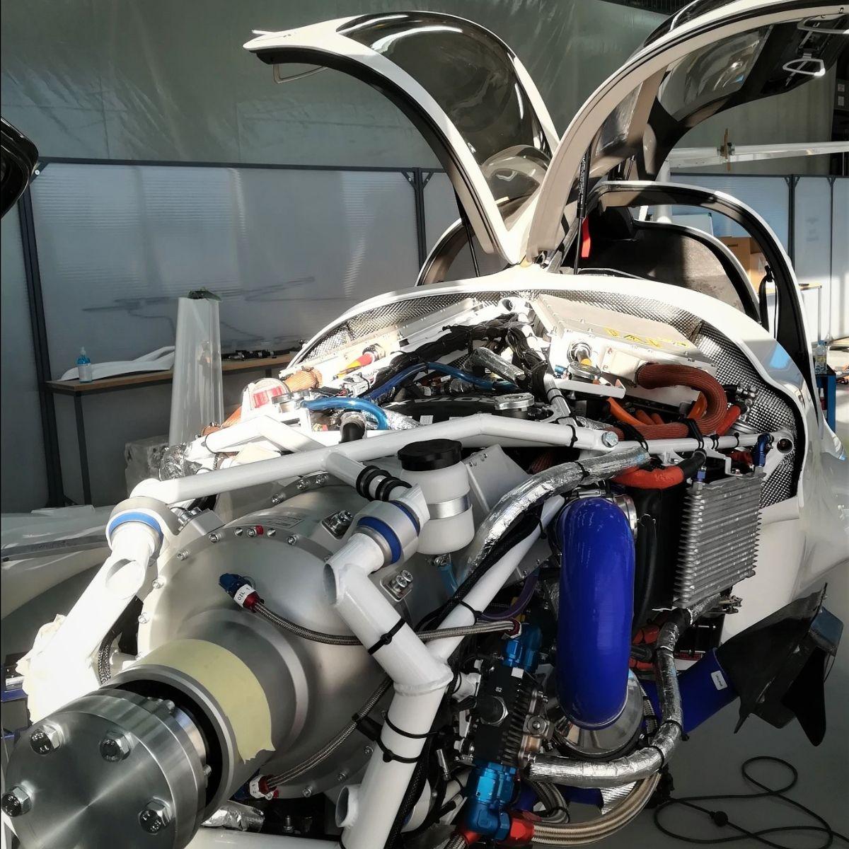 Pipistrel Panthera engine 