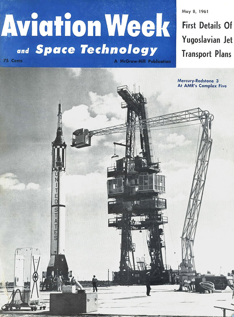 cover of the May 8, 1961, edition of Aviation Week