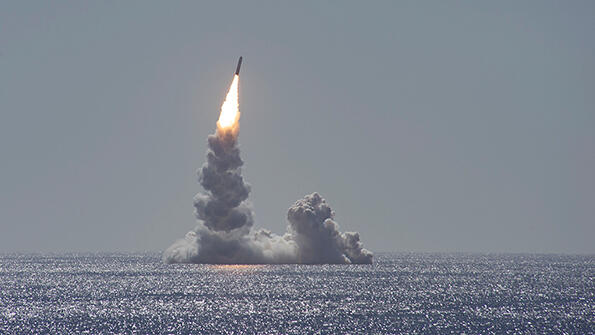 unarmed Trident II is test-fired