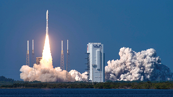 Advanced Extremely High Frequency satellite launch