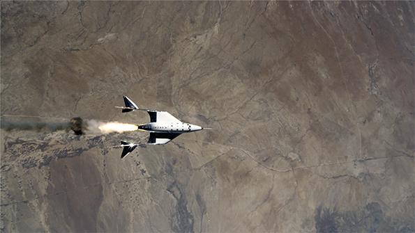 Virgin Galactic’s SpaceShipTwo Unity