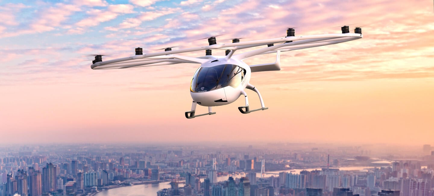 Volocopter eVTOL aircraft