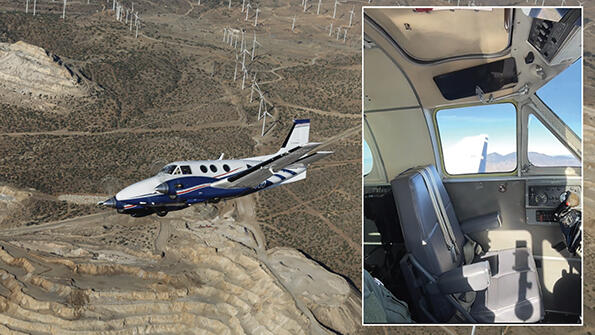 Beechcraft King Air 90 aircraft