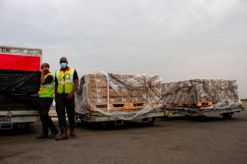 vaccines from India in Angola 