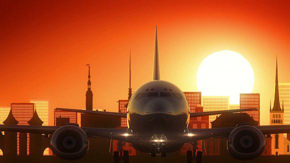 generic plane in Europe