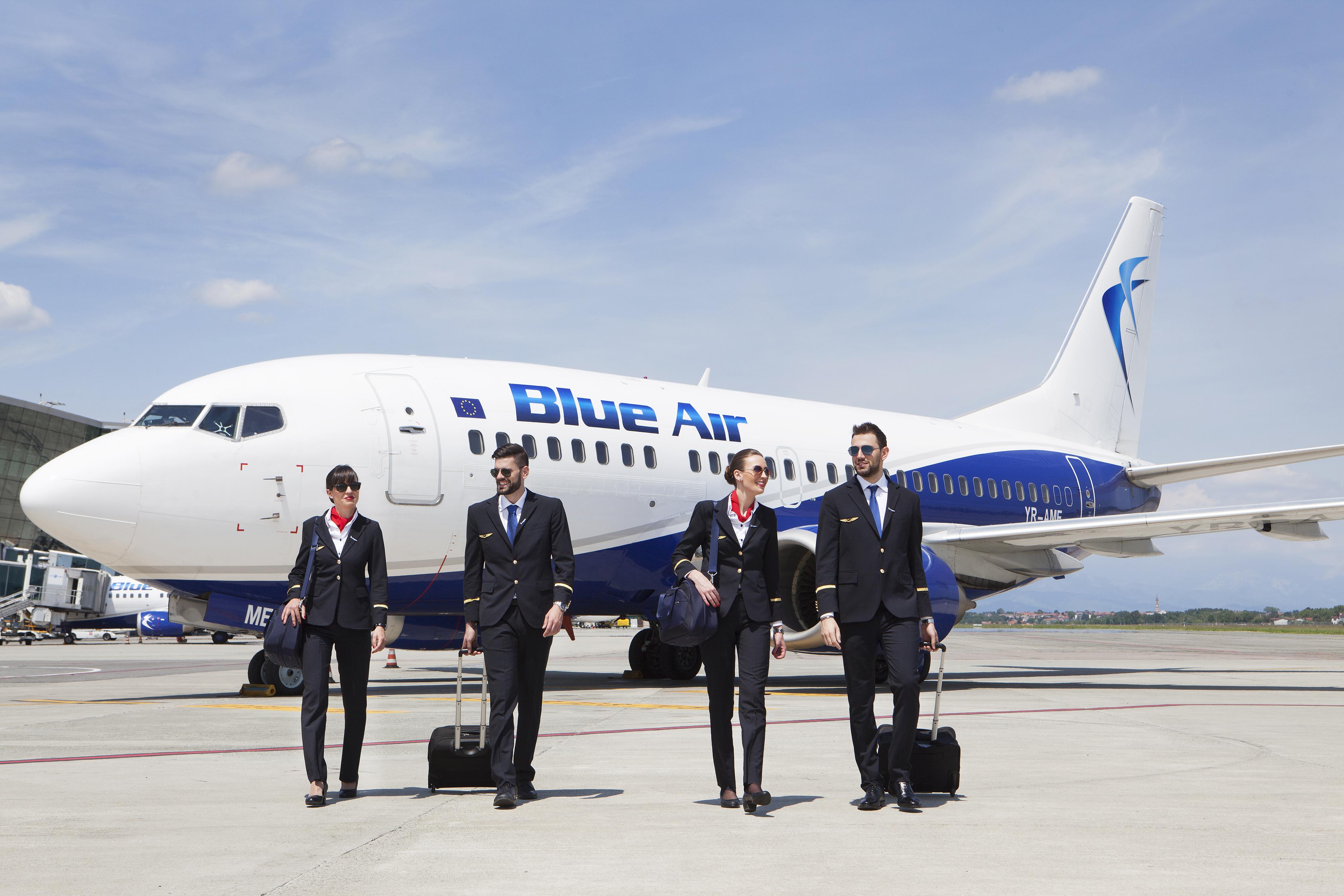Blue Air crew