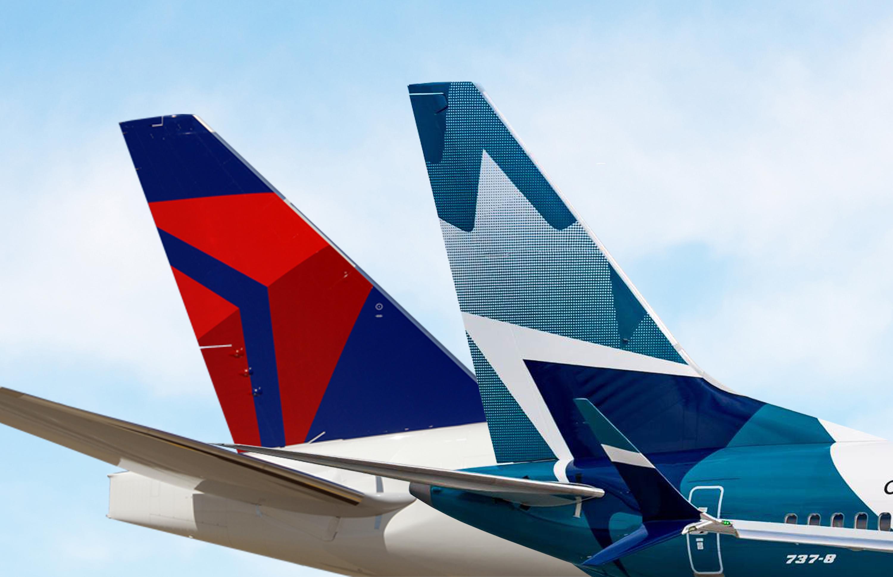 Delta and Westjet