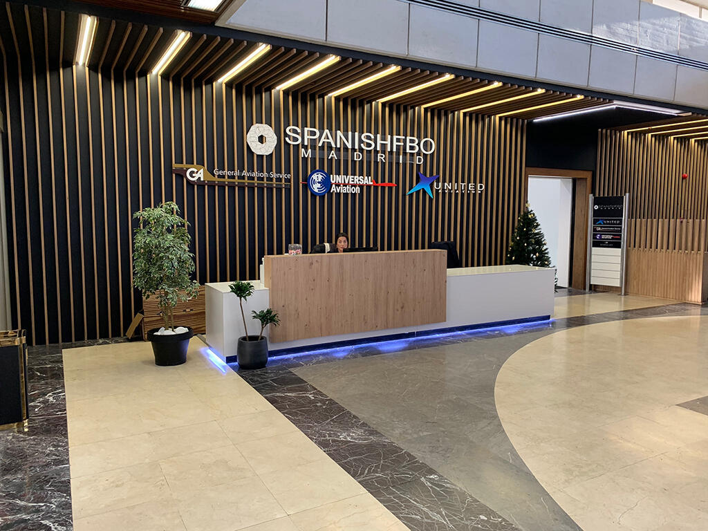 Universal Aviation's GAT at Madrid Barajas