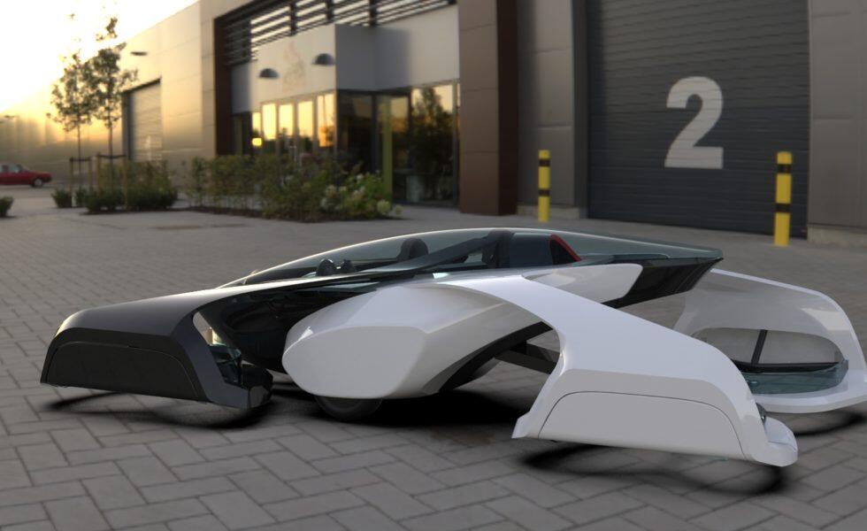 SkyDrive eVTOL vehicle