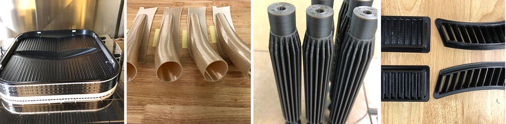 American Additive Manufacturing 3D printing parts examples