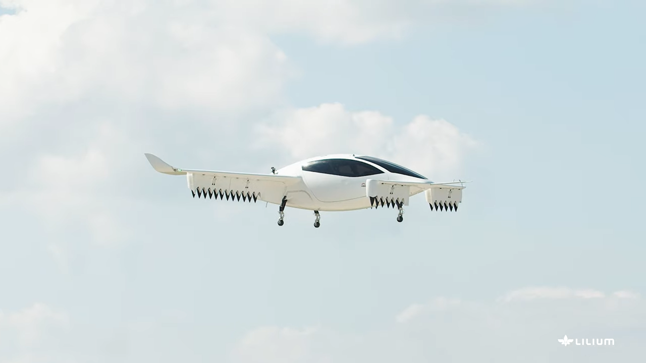 Lilium’s fifth generation of eVTOL demonstrator