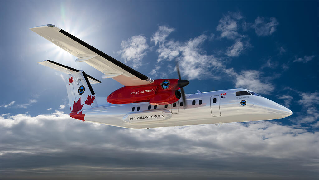 De Havilland Canada hybrid-electric propulsion demonstrator