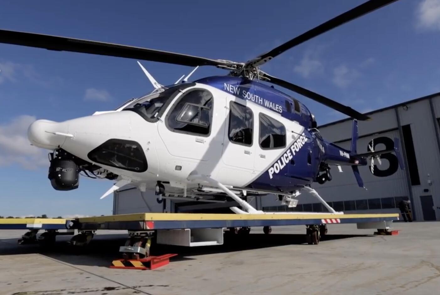 Australian police Bell 412