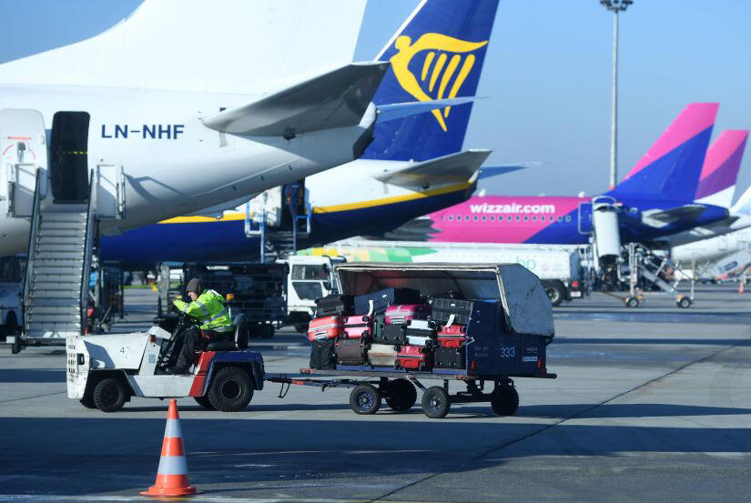 Budapest airport tarmac