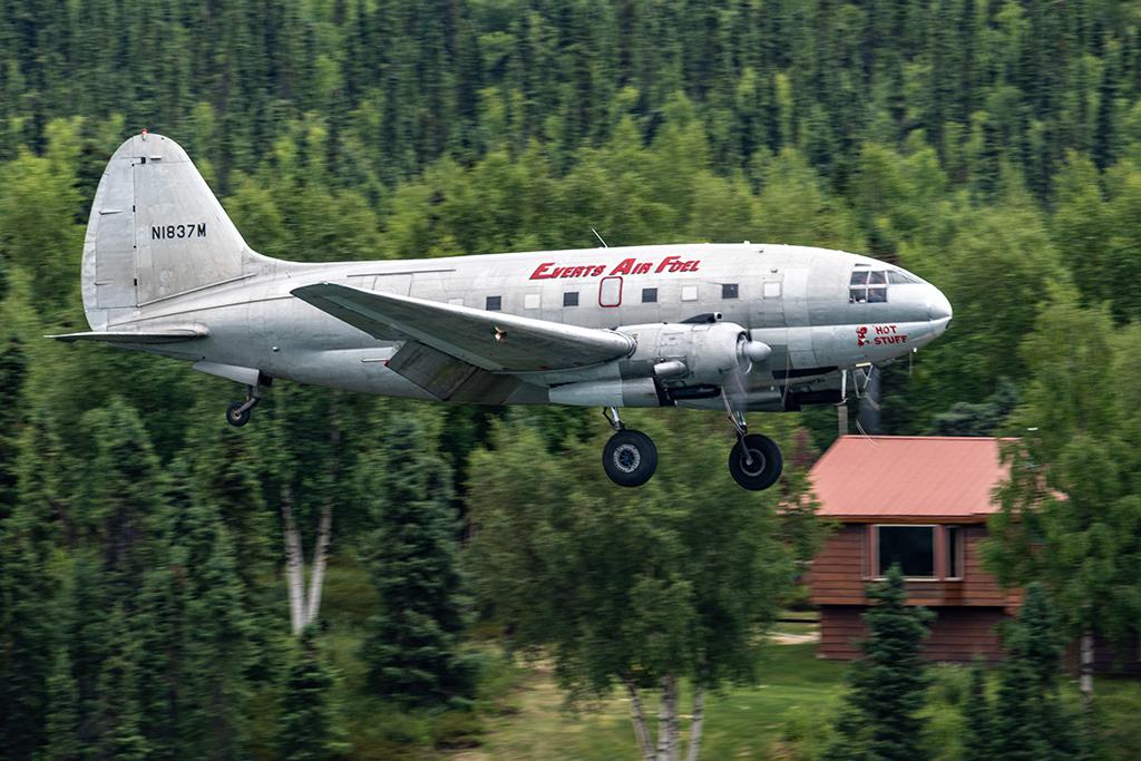 Curtiss C-46 Commando transport aircraft